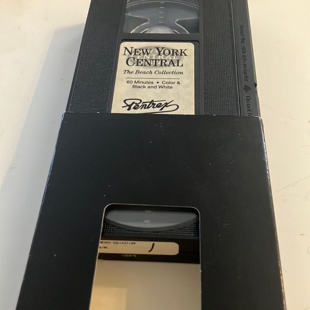 Pentax Black VHS Tape - New York Central Collection